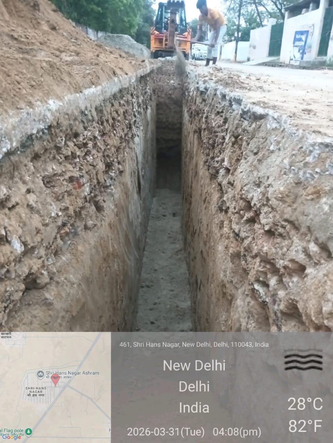 Najafgarh Sewerage Network — 51 km